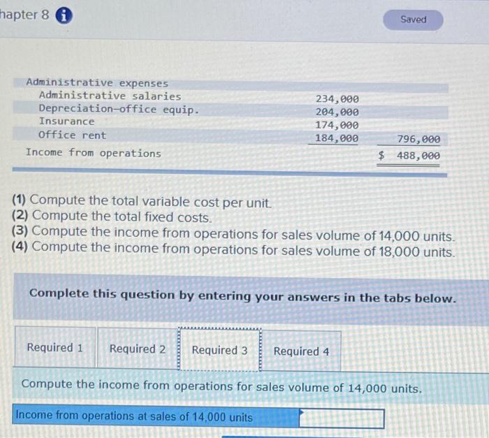units X $215 per unit) Cost of goods sold Direct materials Direct