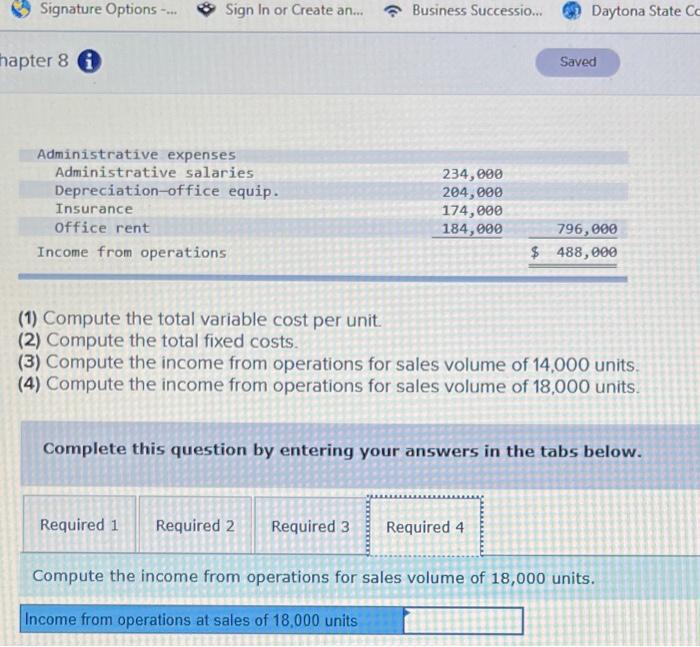 labor Production supplies Plant manager salary Gross profit Selling expenses Sales commissions