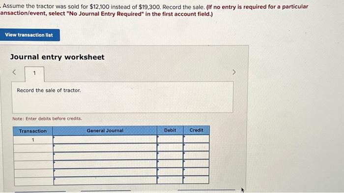 entry is required for a particular insaction/event, select "No Journal Entry Required"