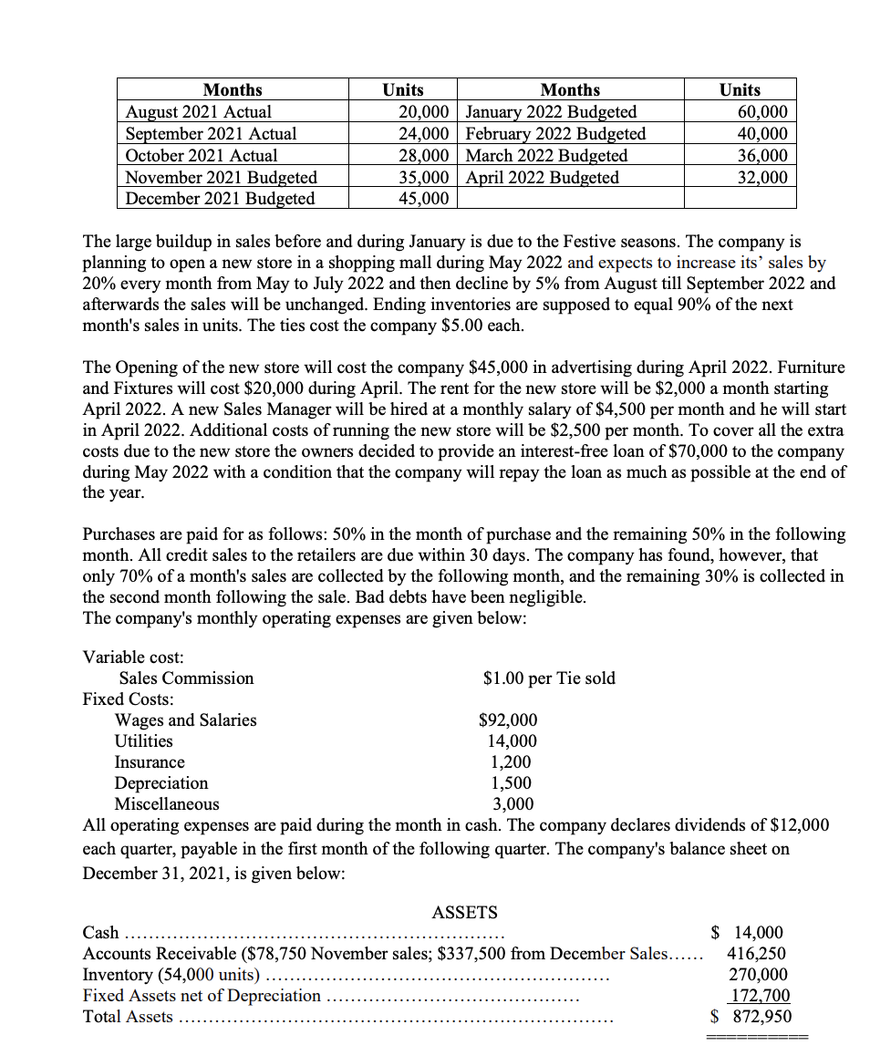 AND FIGURES: You have just been hired as a management trainee by