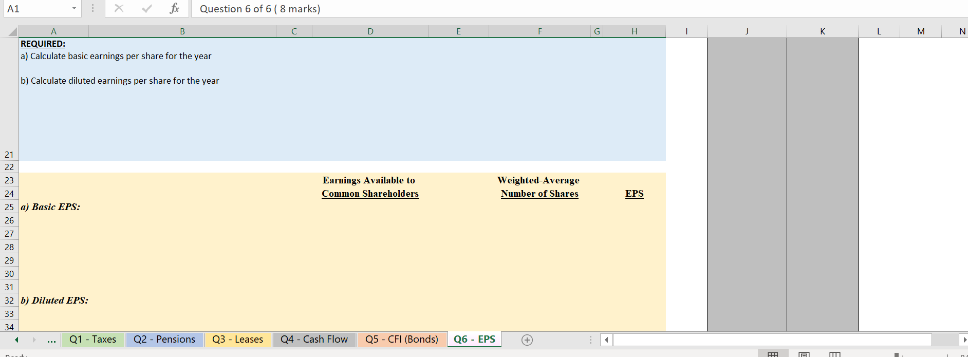 H 4. The following information is taken from the financial records of