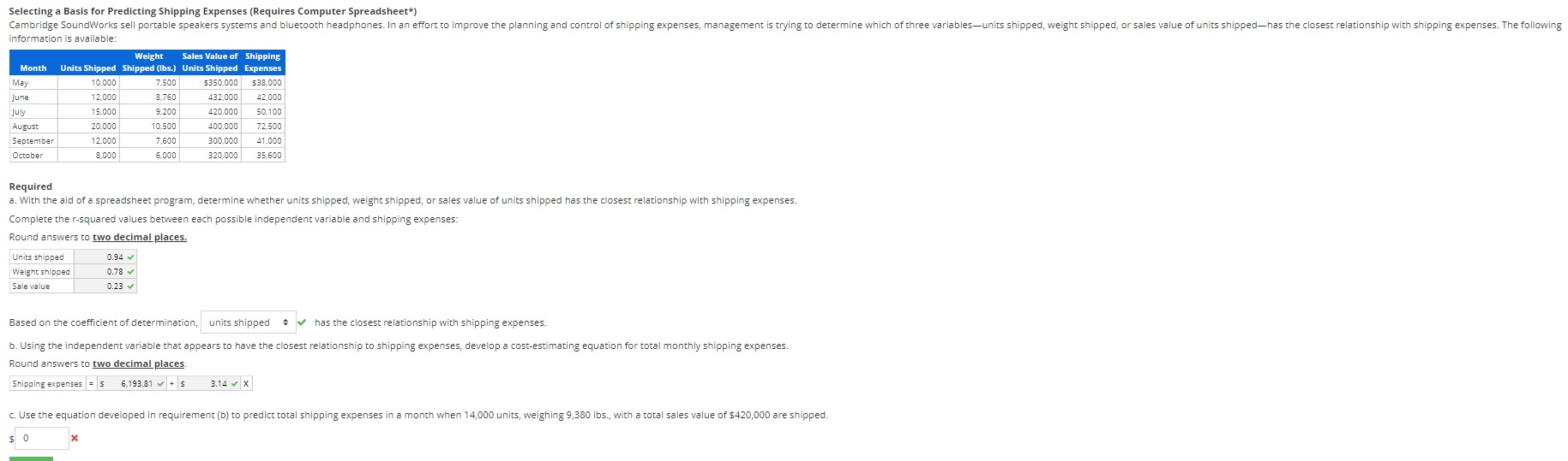 Please help only with what has red x's. thank you in advance.