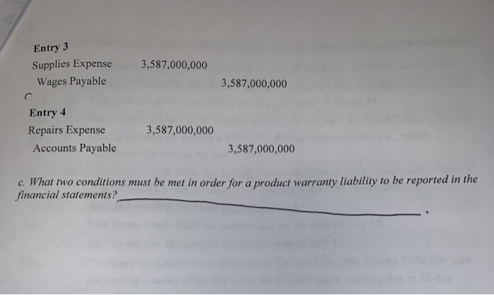 on it. General Motors Company (GM) disclosed estimated product warranty payable for