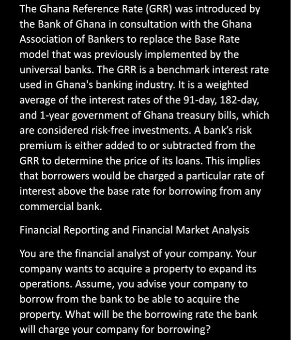 Bank of Ghana in consultation with the Ghana Association of Bankers to