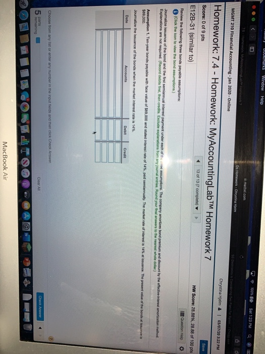  U nalks Window Help 100% 6 Sat 123 PM a math.com
