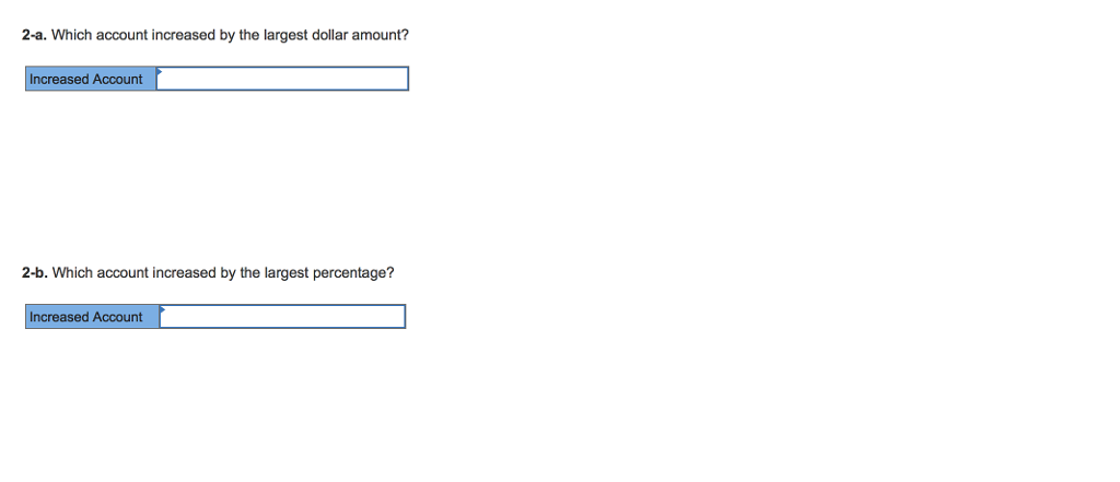in Pinnacle Plus's comparative financial statements. (Decreases should be indicated by a