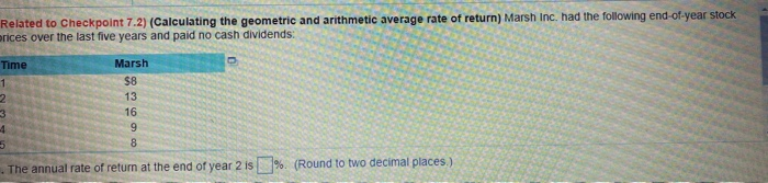 23% a. Given the information in the table, the expected rate of