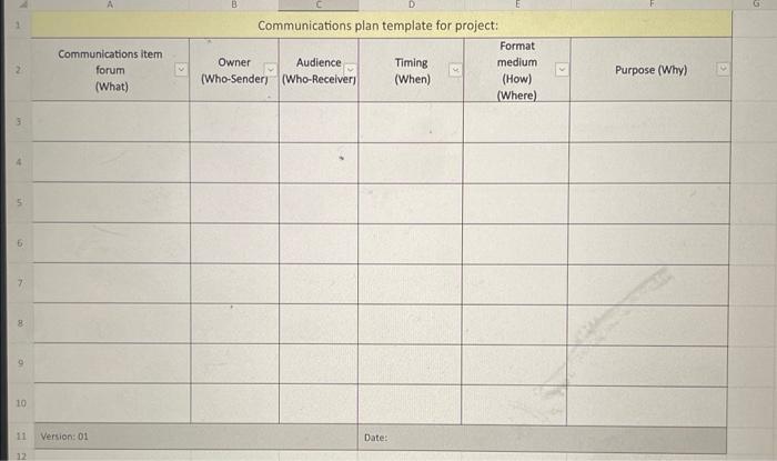  Lab 3: Create Quality Management Plan, Communications Management Plan, and Risk