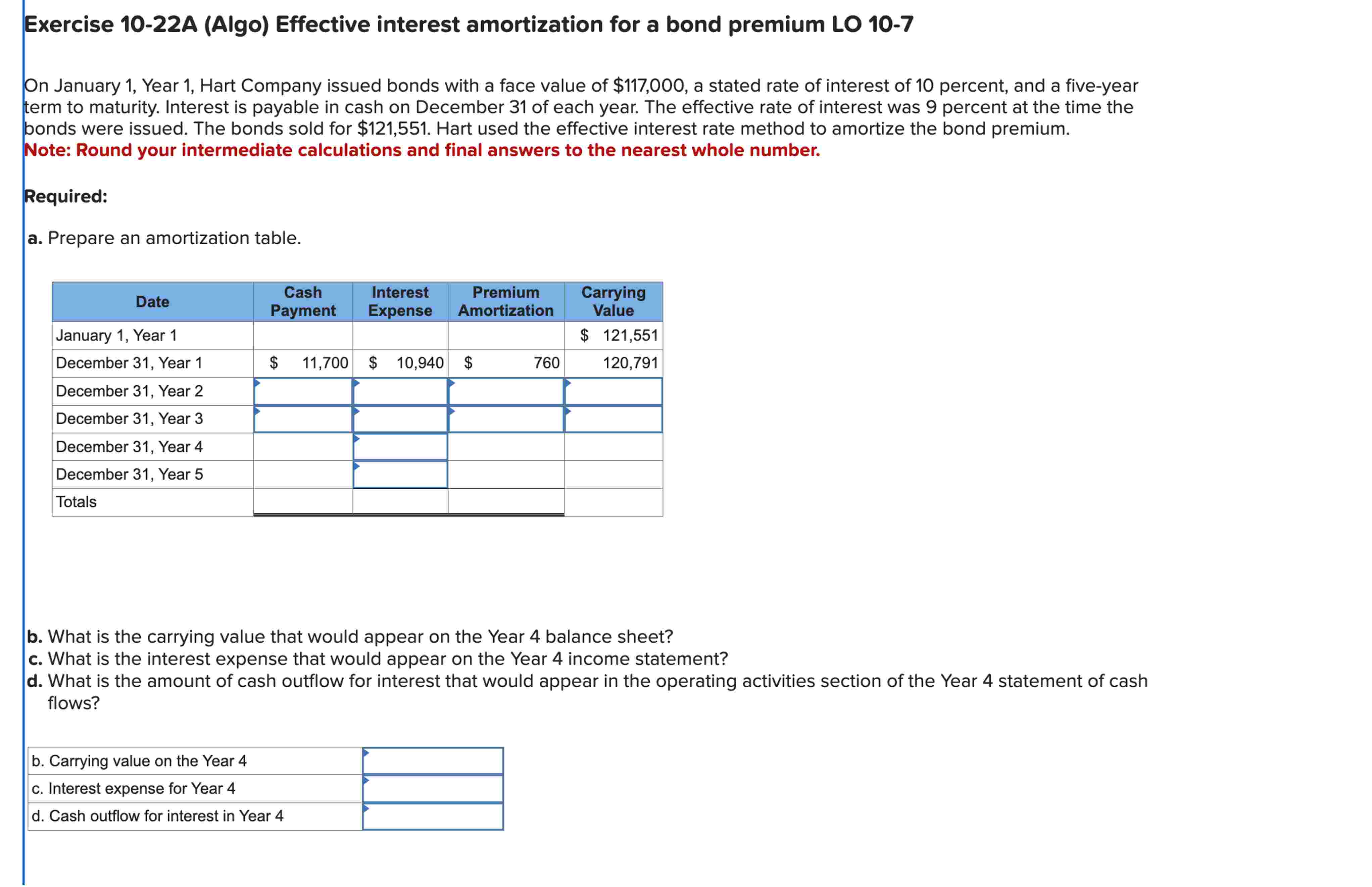 PLEASE ANSWER THE FULL THING On January 1, Year 1, Hart