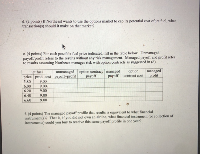 partial credit can be given where appropriate 1. (20 points total) The