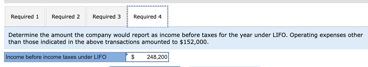 $8 each. The company uses a perpetual inventory system and the FIFO