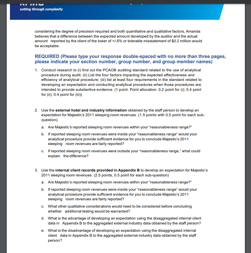 also posted below same from case study) Conduct research to (i) find