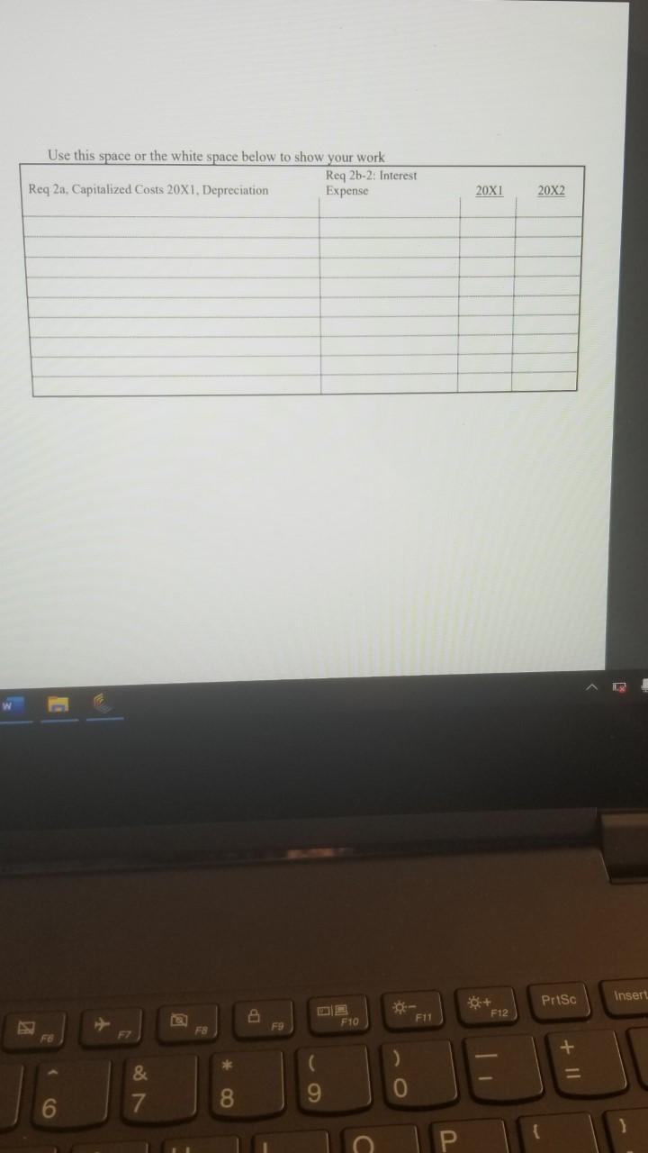Form, Requirement 2. XYZ Corp., as lessee, entered into a noncancellable lease