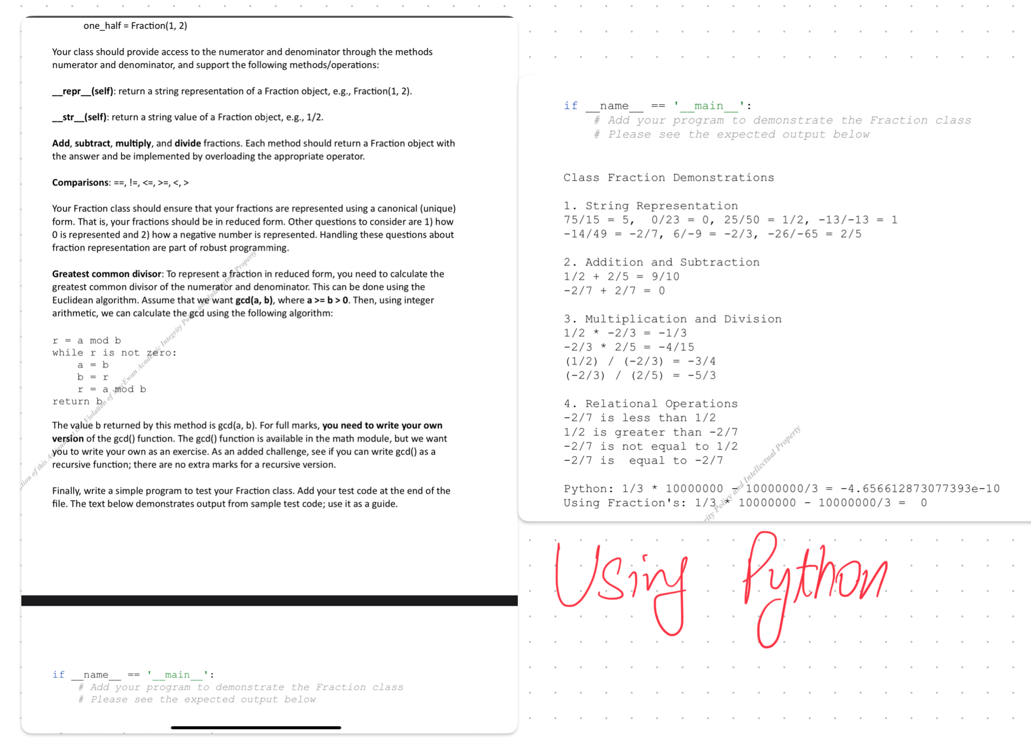  if __ name__=='' : # Add your program to demonstrate the