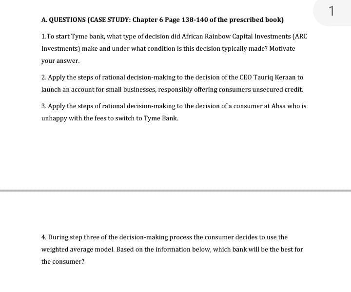 Management Executive, 18(4): 13-28. CASE STUDY: NEW DIGITAL BANKING IN SOUTH AFRICA