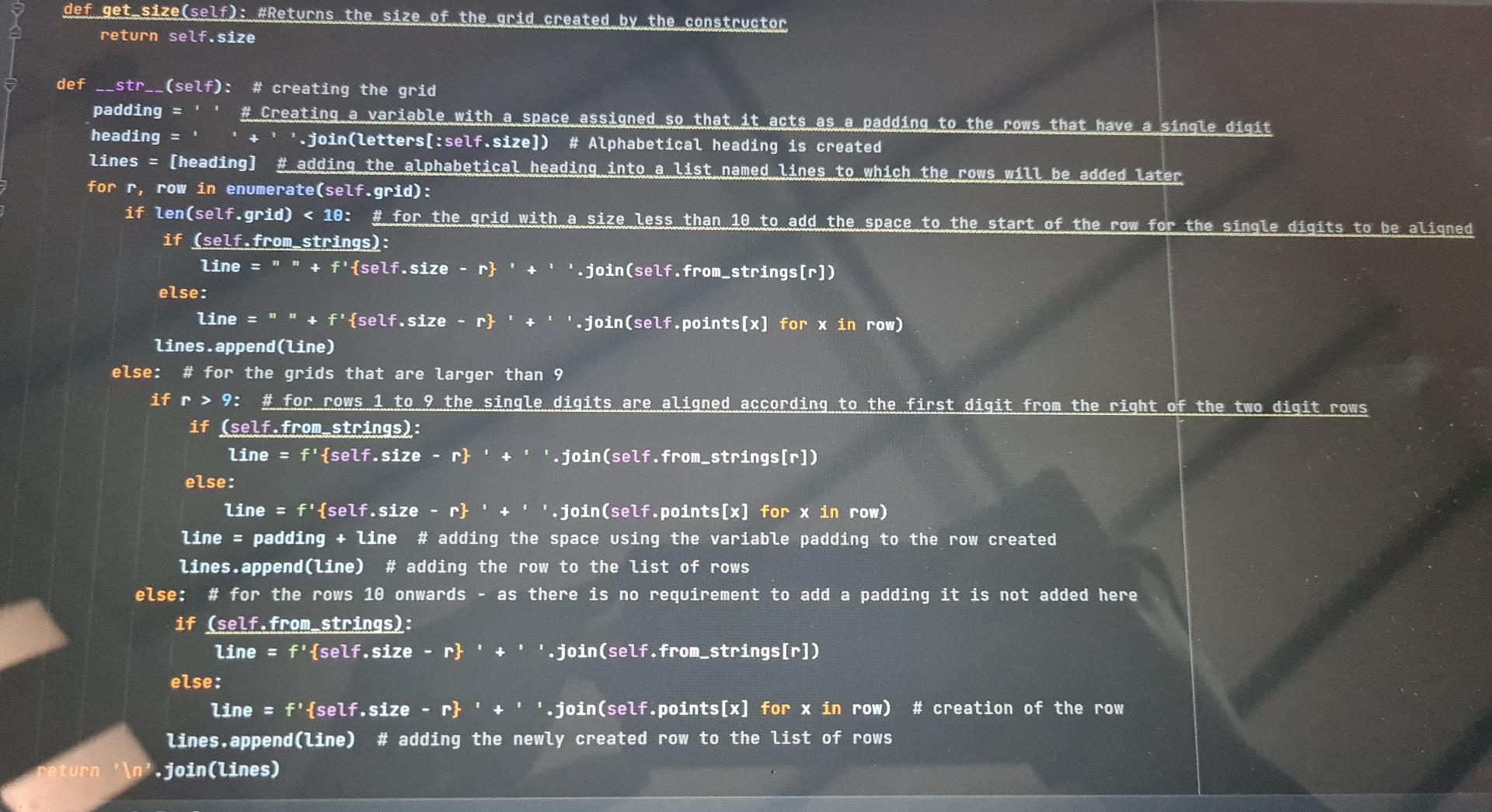 I can run it the grids should be like this this code