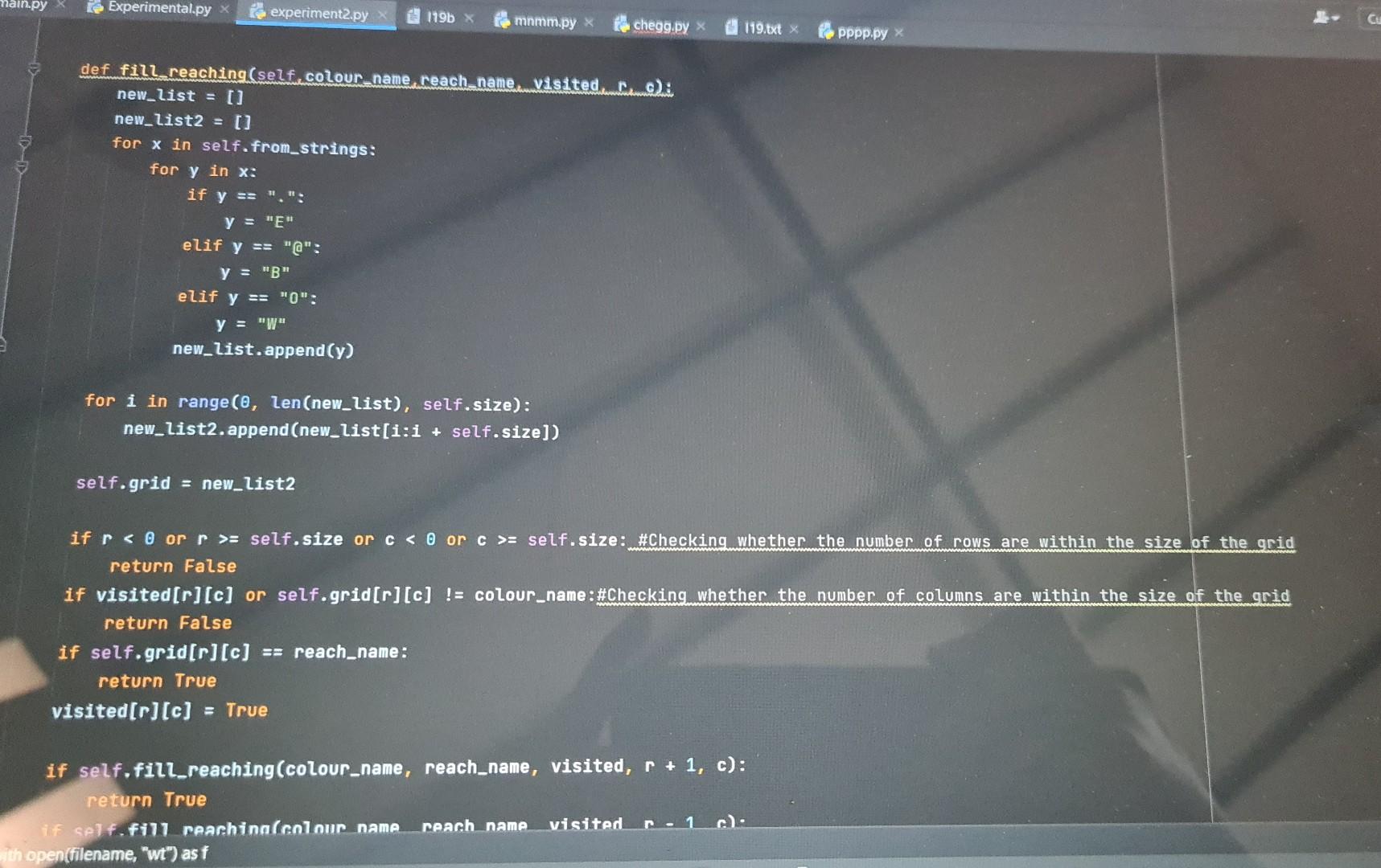 please refer rule 4 this is a code for the game of