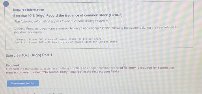  question 1 part a) question 1 part b) Journal entry worksheet