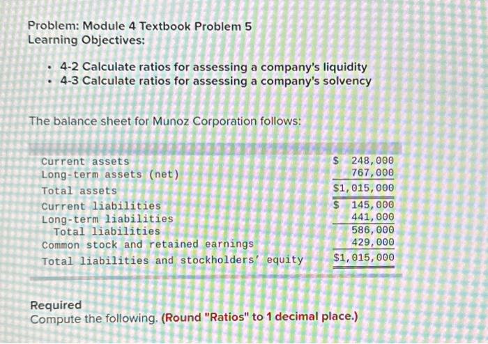  Need help with all!!! Will give a like Problem: Module 4