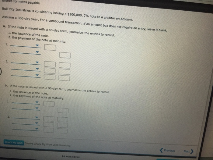 note to Dixon Industries for merchandise inventory. Assume a 360-day year. For