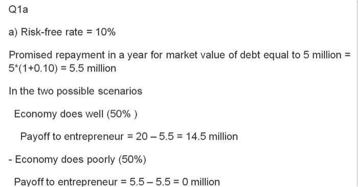 a project that requires an initial investment of 5 million. The project