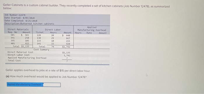  Geller Cabinets is a custom cabinet builder. They recently completed a