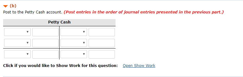 advance! Problem 8-03A a-b (Part Level Submission) (Video) Crane Company maintains a