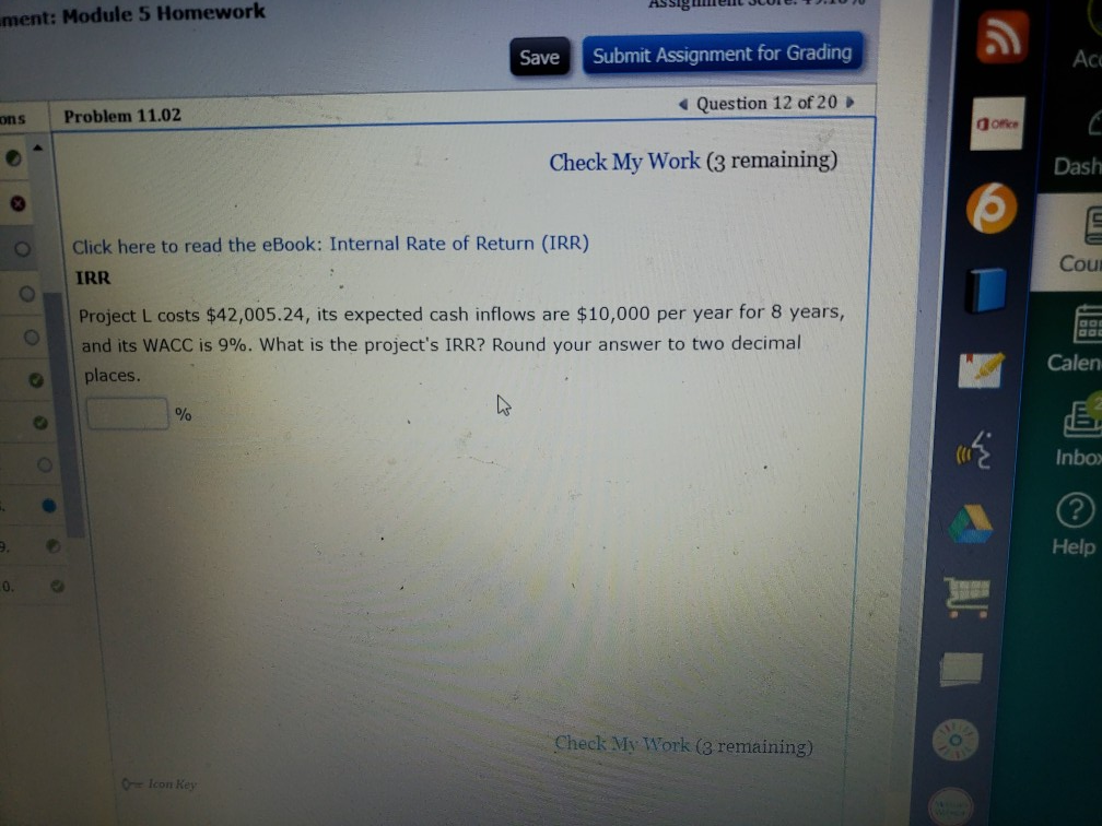  please answer these 3 questions ASSIg ment: Module 5 Homework Save