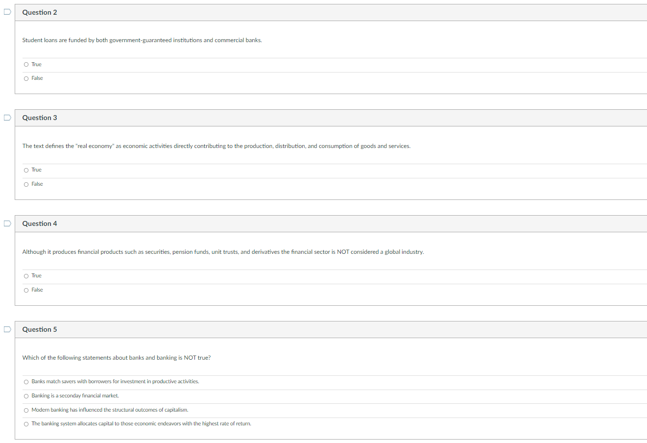 29 Seconds Match the financial term to its definition. Asset-backed securities (ABS)