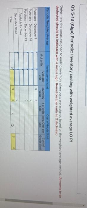 (Algo) [The following information applies to the questions displayed below.) Trey Monson
