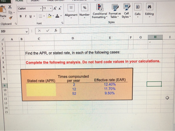 please solve it in excel! ID Calibri 11 IN A % A