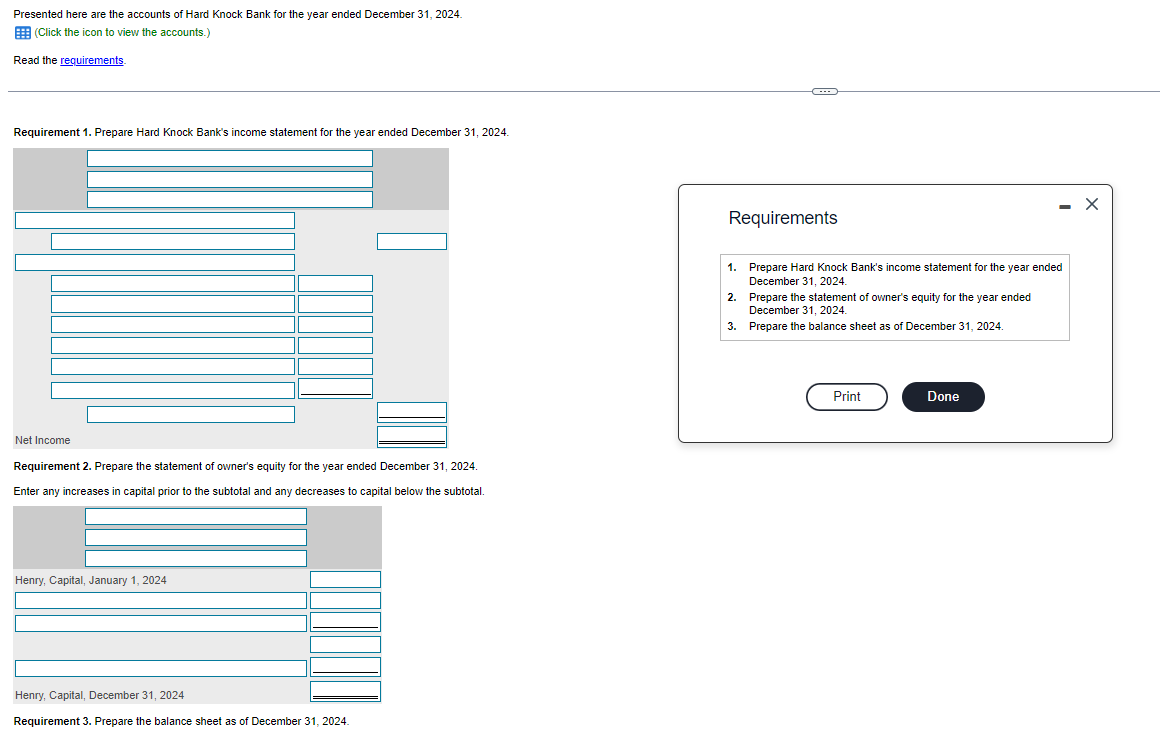 transaction on the 1st. For each transaction that follows the transaction on
