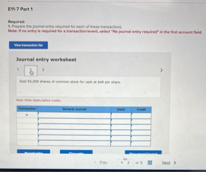 Reporting Stockholders' Equity LO11-1, 11-3, 11-7 [The following information applies to the