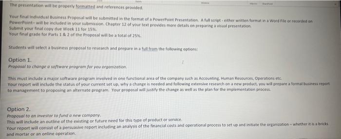 Proposal features persuasive requnsts for decisions or action. Propocals can be either