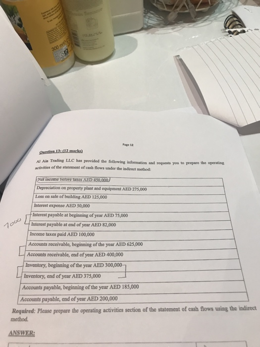  Write each point you calculated and expalin please Page 32 13