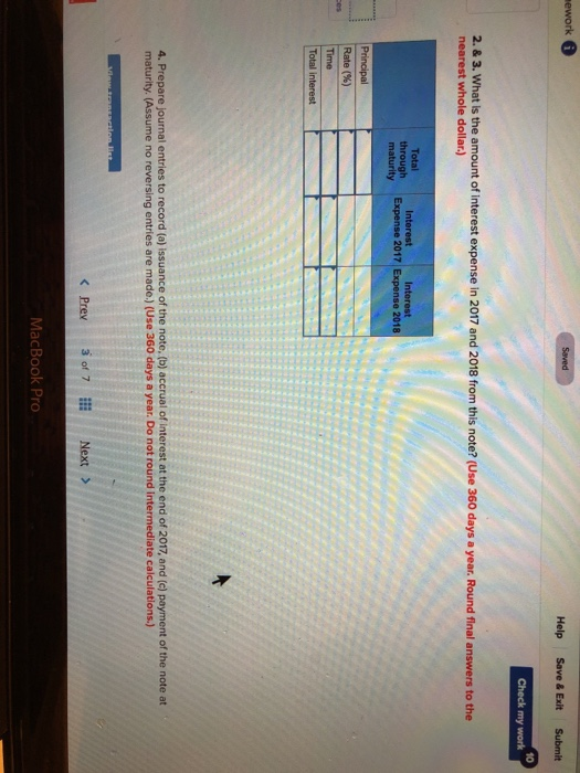 notes payable with year-end adjustments LO P1 Keesha Co. borrows $190,000 cash