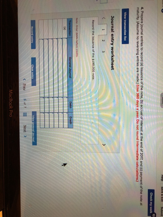 on December 1, 2017, by signing a 180-day, 9% note with a