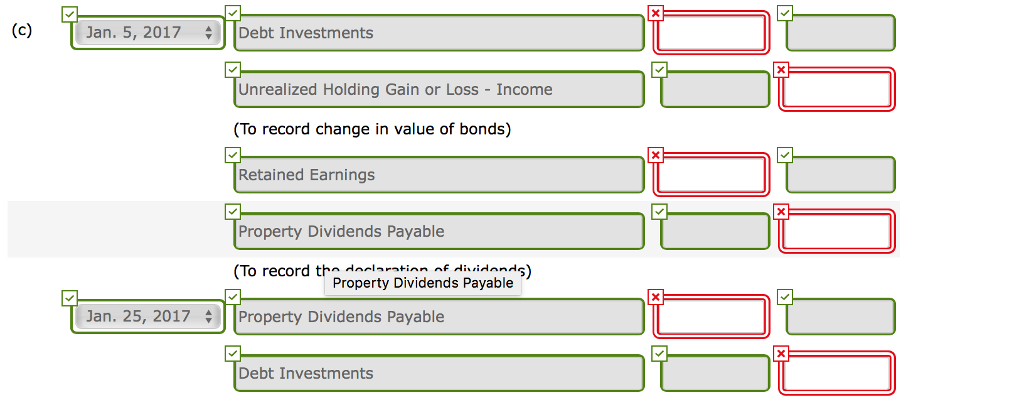 December 31, 2016 Current assets Debt investments Common stock (par value $10)