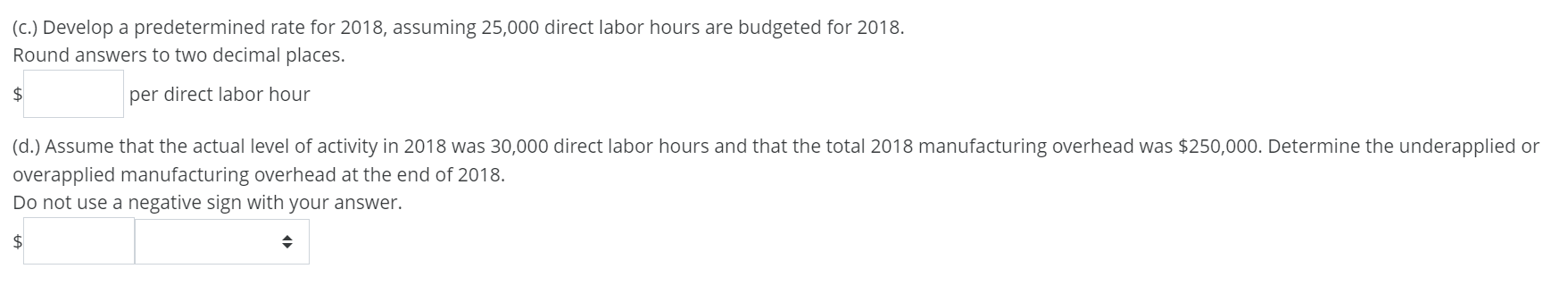 years, Mattoon Components Company has used an actual plantwide overhead rate and