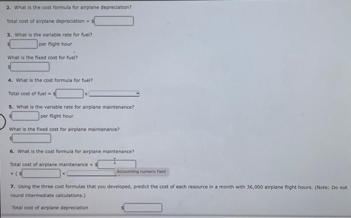 low use of three different resources for Fly High Airlines occurred in