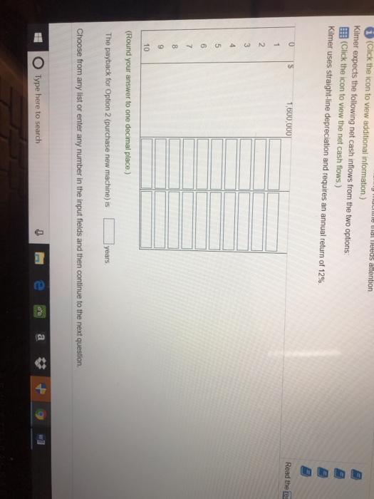 return of 12% Click the icon to view Future Value of $1