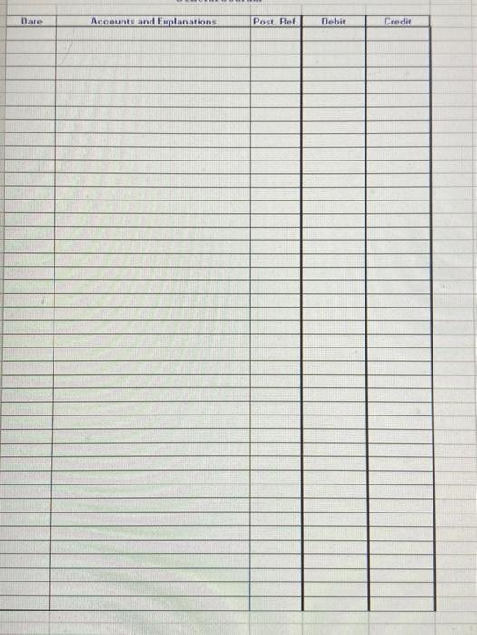 thank you H 1 - ACC 101 Financial Accounting Paymention to Exercises