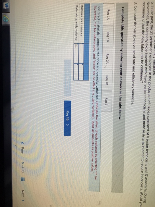 produces various chemical compounds for industrial use. One compound, called F laborate