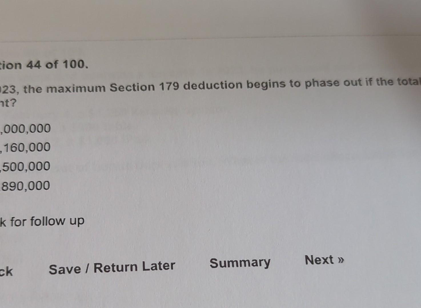 for 2023 the maximum section 179 deduction begins to phase out