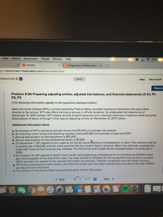  iew History Bookmarks People Window Help Connect x (e chegg Study