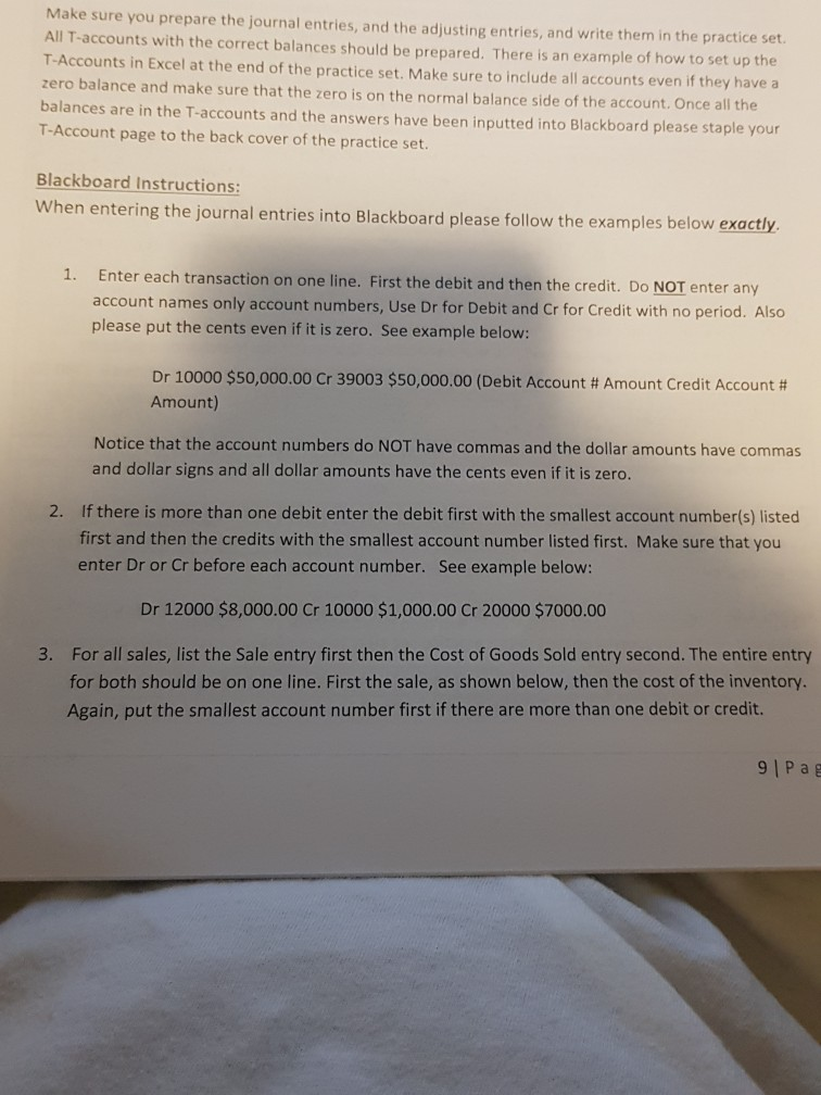 month end adjusting entries for the month of September. Write the journal