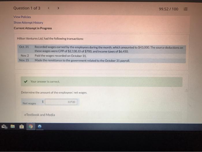  please help with the ones I got wrong Question 1 of