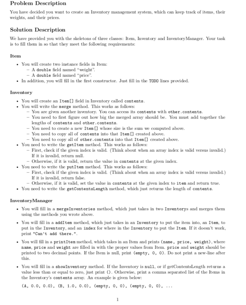  I have posted the problem with the class files, about the