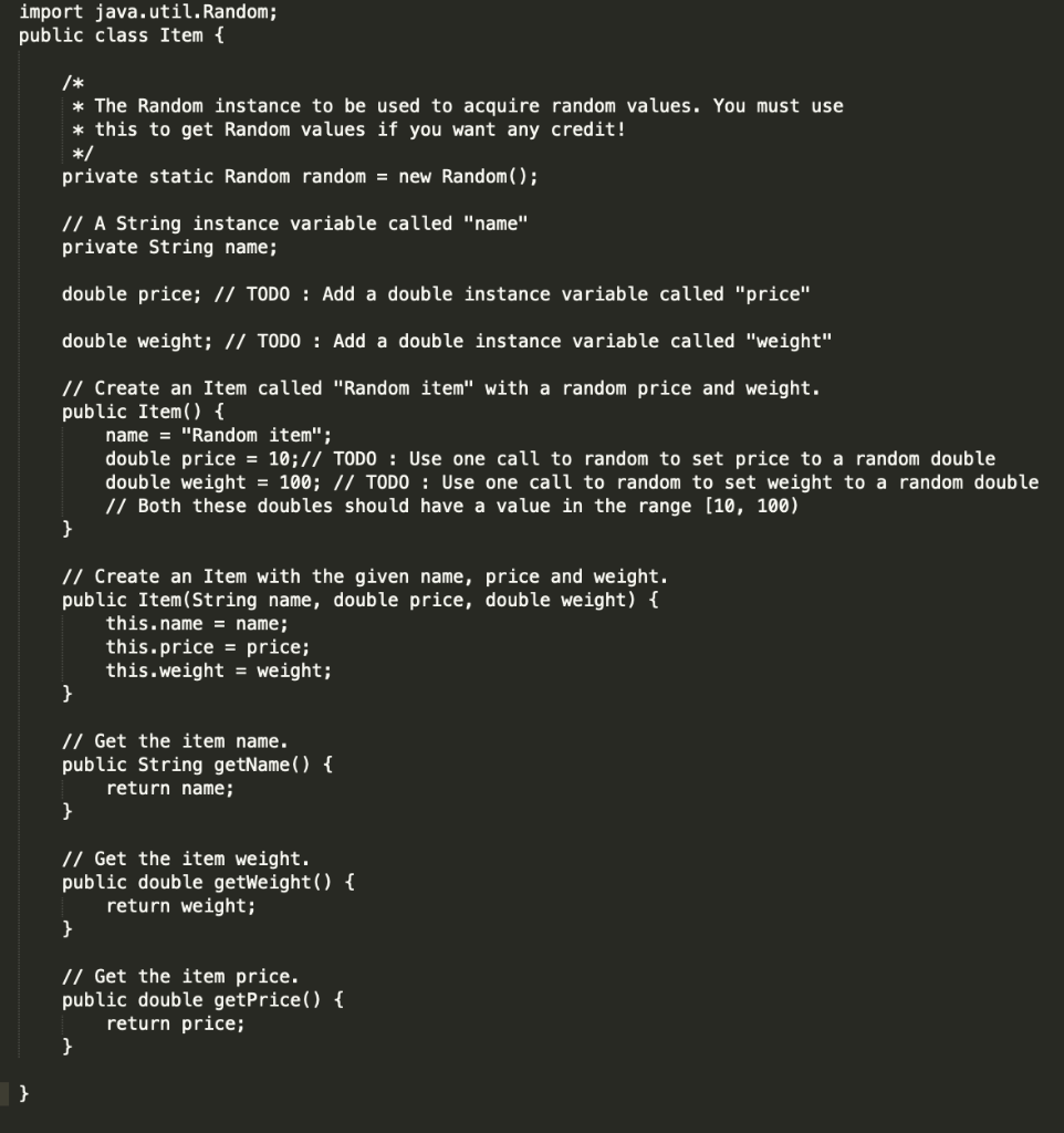 right or not.. There are 3 files, Item, Inventory and InventoryManager please