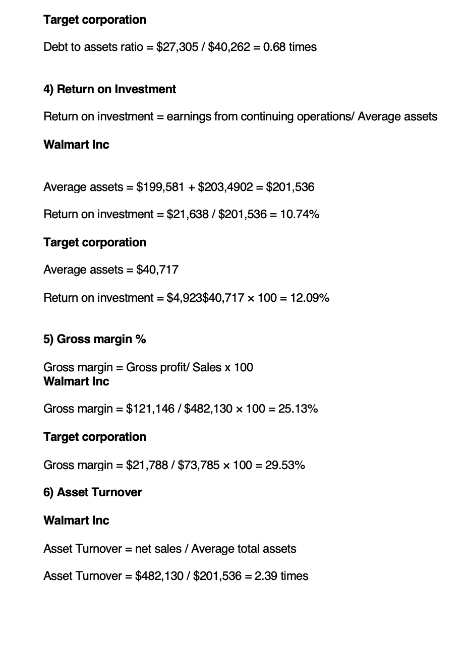 BELOW - IN A WRITTEN FORMAT - THANK YOU! Part 2: Written